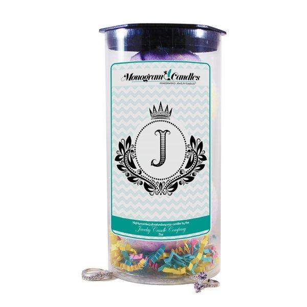 Letter J | Monogram Bath Bombs-Jewelry Bath Bombs-The Official Website of Jewelry Candles - Find Jewelry In Candles!