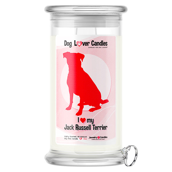 Jack Russell Terrier Dog Lover Jewelry Candle
