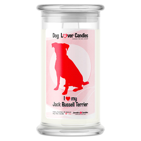 Jack Russell Terrier Dog Lover Candle