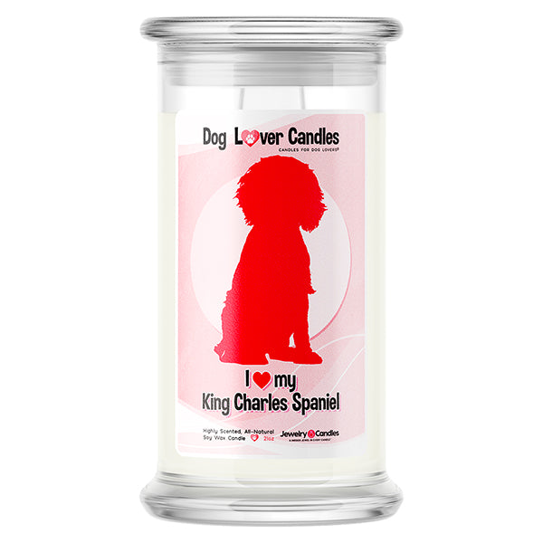 King Charles Spaniel Dog Lover Candle