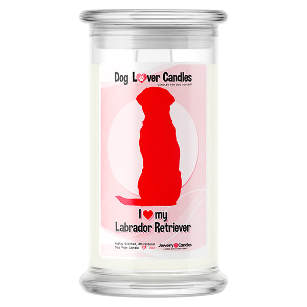 Labrador Retriever Dog Lover Candle