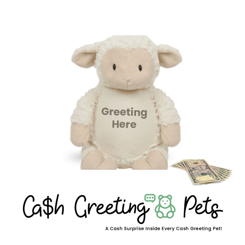 Lamb Cash Greeting Pet