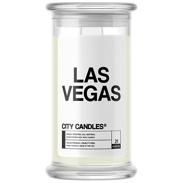 Las Vegas City Candle