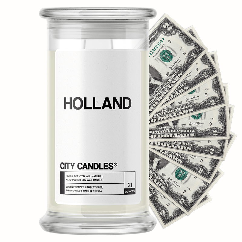 Holland City Cash Candle