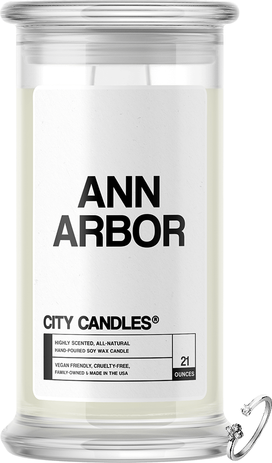 Ann Arbor City Jewelry Candle