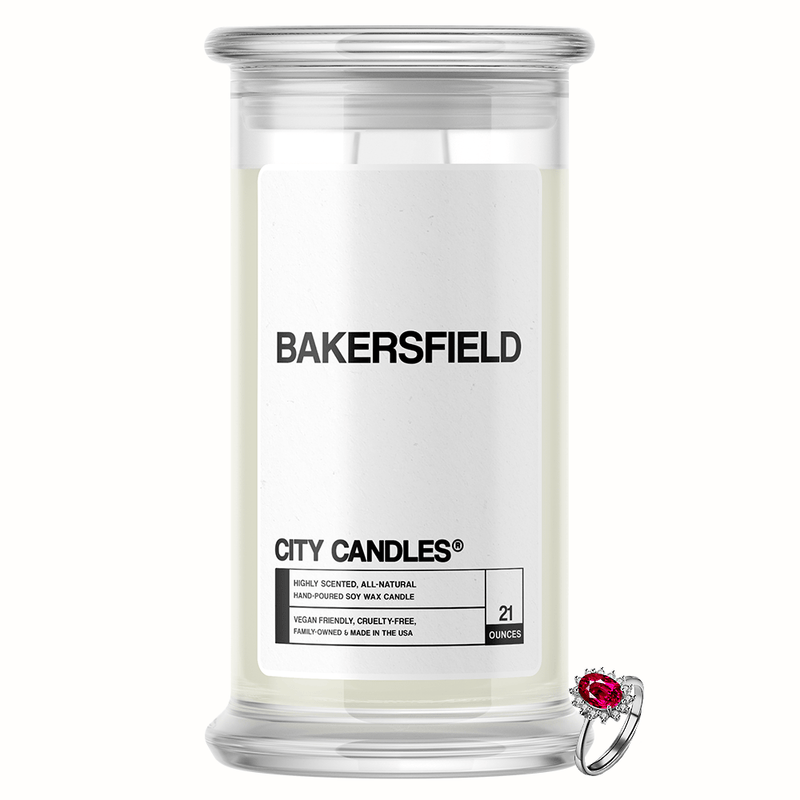 Bakersfield City Jewelry Candle