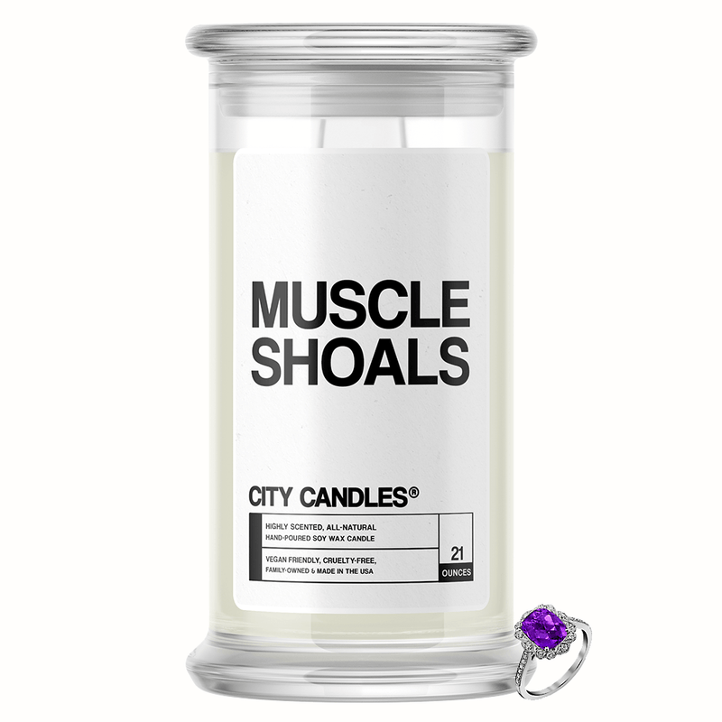 Muscle Shoals City Jewelry Candle