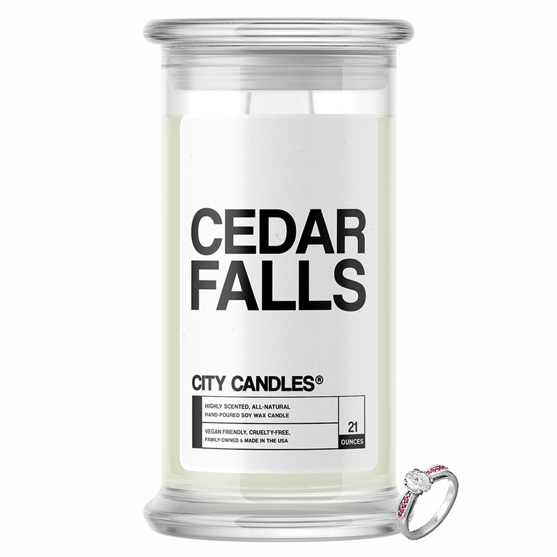 Cedar Falls City Jewelry Candle