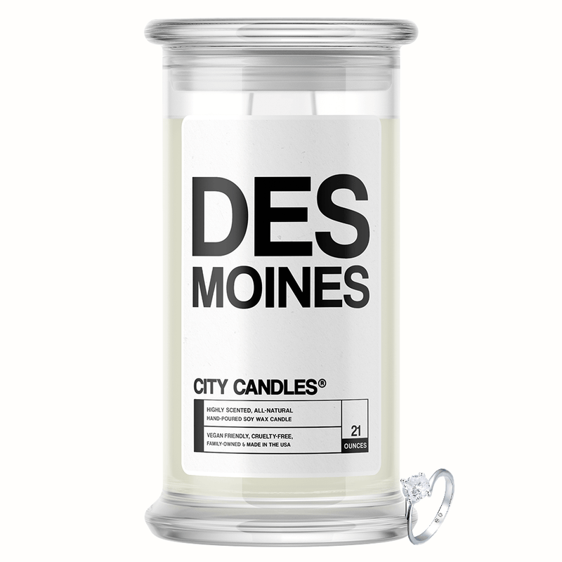 Des Moines City Jewelry Candle