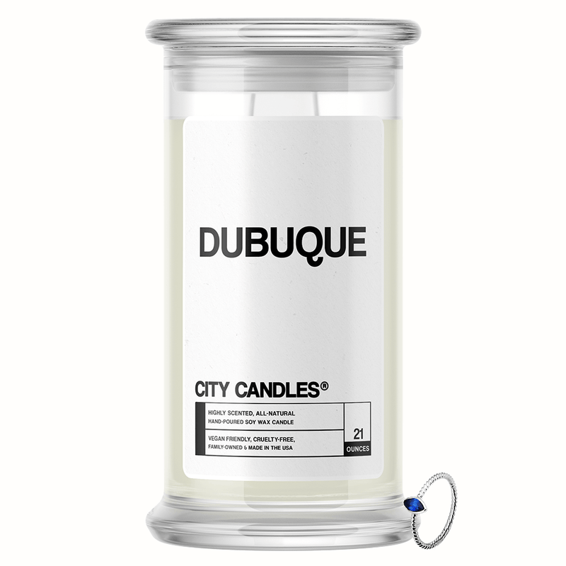 Dubuque City Jewelry Candle