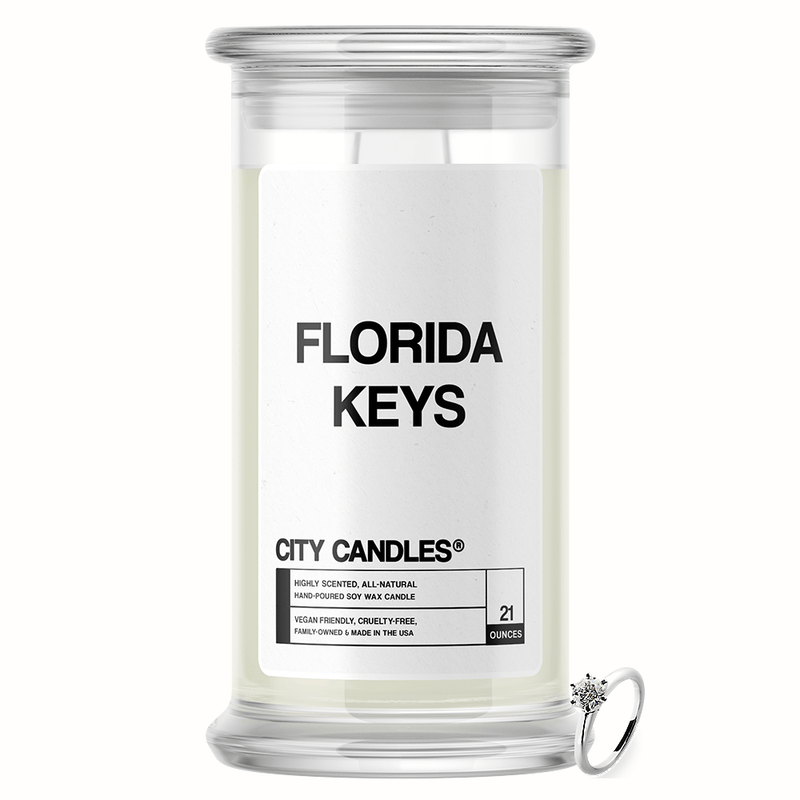 Florida Keys City Jewelry Candle
