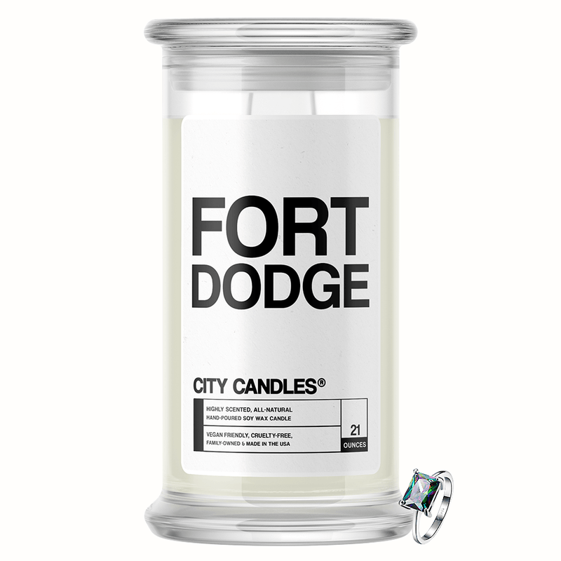 Fort Dodge City Jewelry Candle