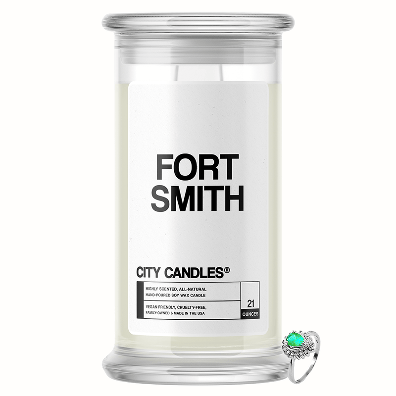 Fort Smith City Jewelry Candle