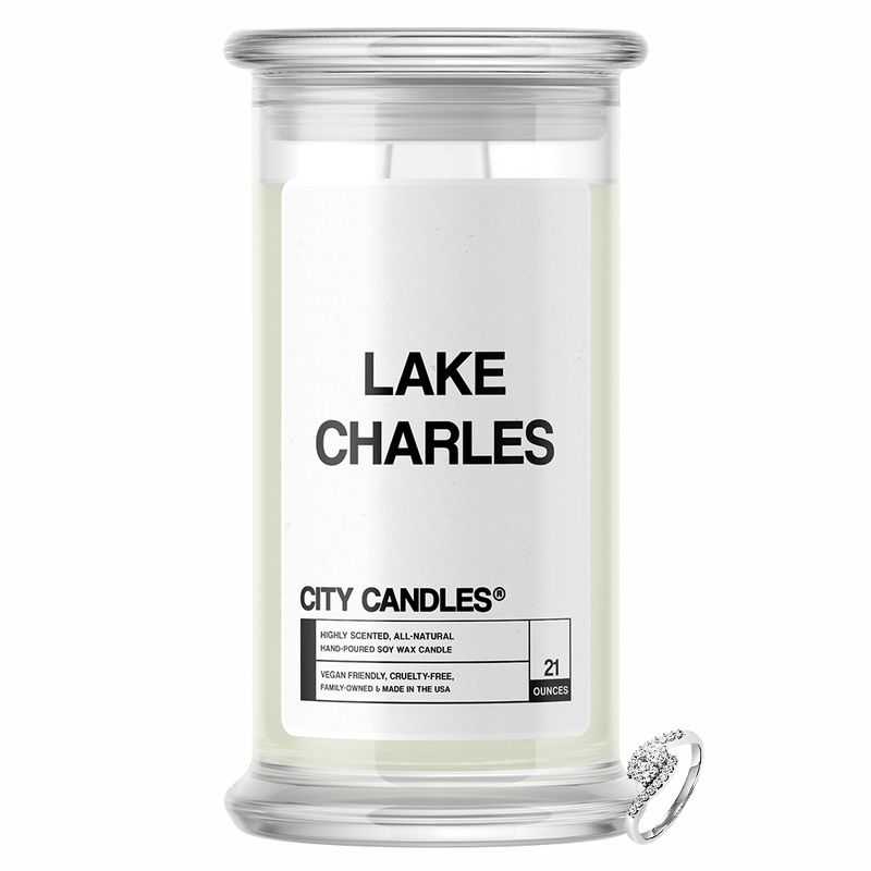 Lake Charles City Jewelry Candle