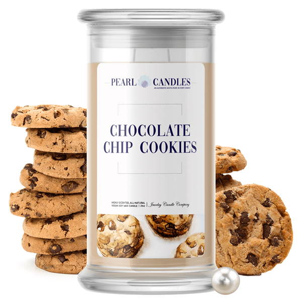 Chocolate Chip Cookies | Pearl Candle®-Pearl Candles®-The Official Website of Jewelry Candles - Find Jewelry In Candles!