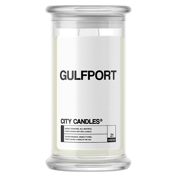 Gulfport City Candle