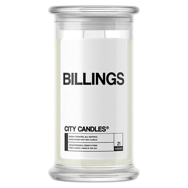 Billings City Candle