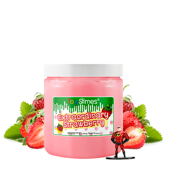 Extraordinary Strawberry | Toy Slime®-Jewelry Candle Kids-The Official Website of Jewelry Candles - Find Jewelry In Candles!