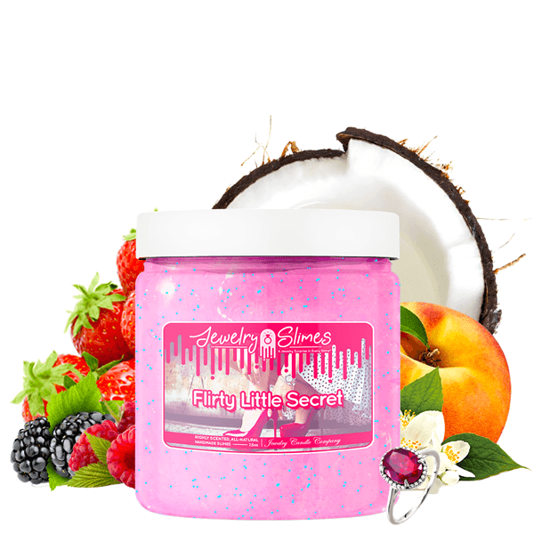 Flirty Little Secret | Jewelry Slime®-Jewelry Slime | A Jewelry Surprise In Every Jar of Slime-The Official Website of Jewelry Candles - Find Jewelry In Candles!
