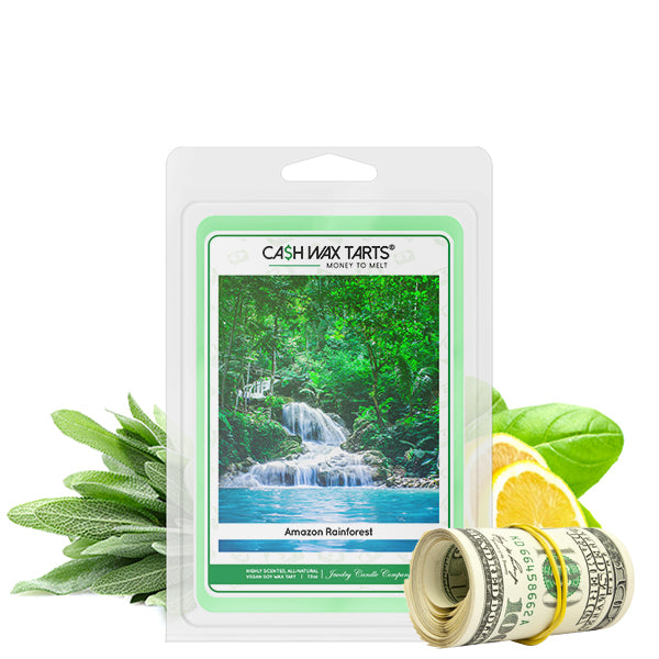 Amazon Rainforest | Cash Wax Melt-Cash Wax Melts-The Official Website of Jewelry Candles - Find Jewelry In Candles!