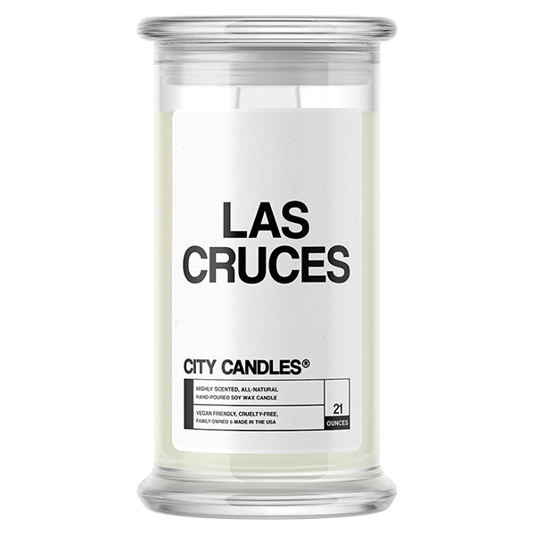 Las Cruces City Candle