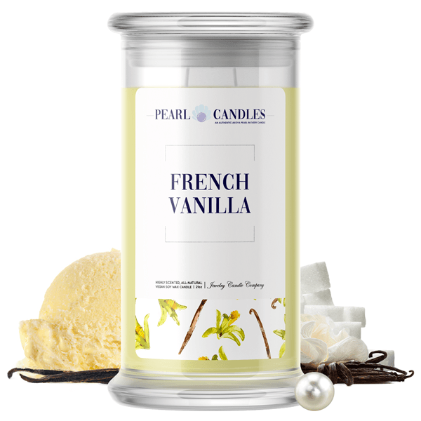 French Vanilla | Pearl Candle®-Pearl Candles®-The Official Website of Jewelry Candles - Find Jewelry In Candles!