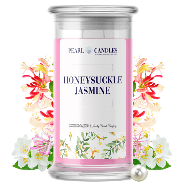 Honeysuckle Jasmine | Pearl Candle®-Pearl Candles®-The Official Website of Jewelry Candles - Find Jewelry In Candles!