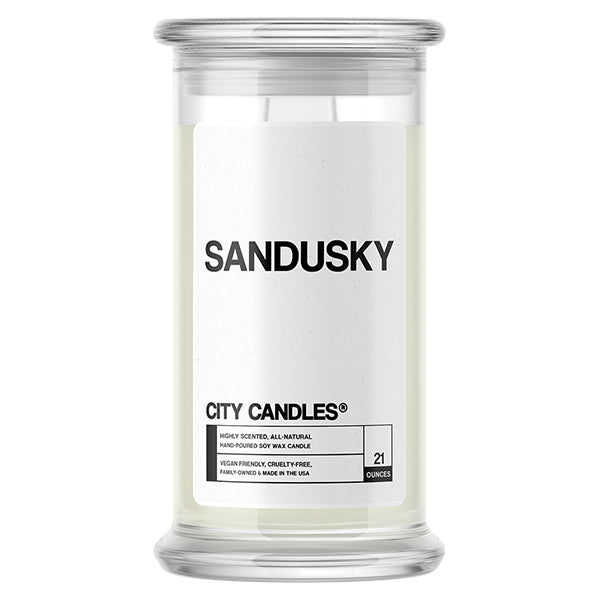 Sandusky City Candle