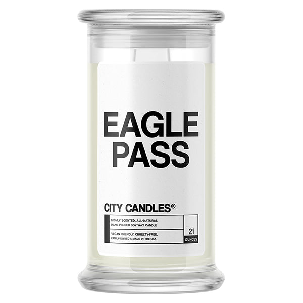 Eagle Pass City Candle