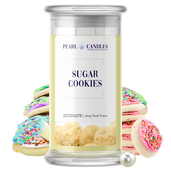 Sugar Cookies | Pearl Candle®-Pearl Candles®-The Official Website of Jewelry Candles - Find Jewelry In Candles!