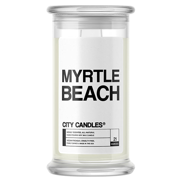 Myrtle Beach City Candle