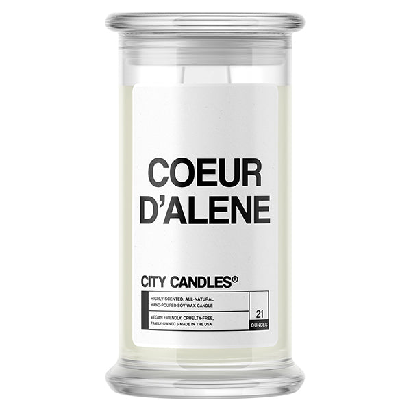 Coeur D’Alene City Candle