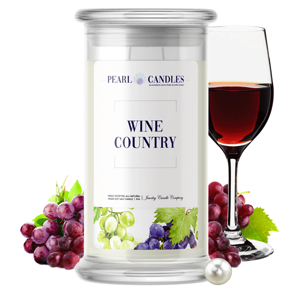 Wine Country | Pearl Candle®-Pearl Candles®-The Official Website of Jewelry Candles - Find Jewelry In Candles!