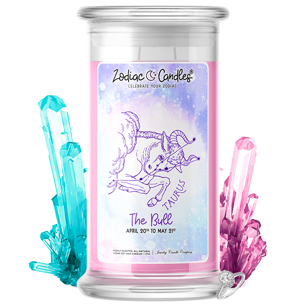 Taurus | Zodiac Candle®-Zodiac Candles®-The Official Website of Jewelry Candles - Find Jewelry In Candles!