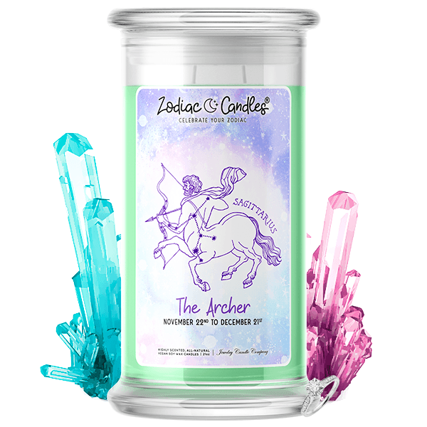 Sagittarius | Zodiac Candle®-Zodiac Candles®-The Official Website of Jewelry Candles - Find Jewelry In Candles!
