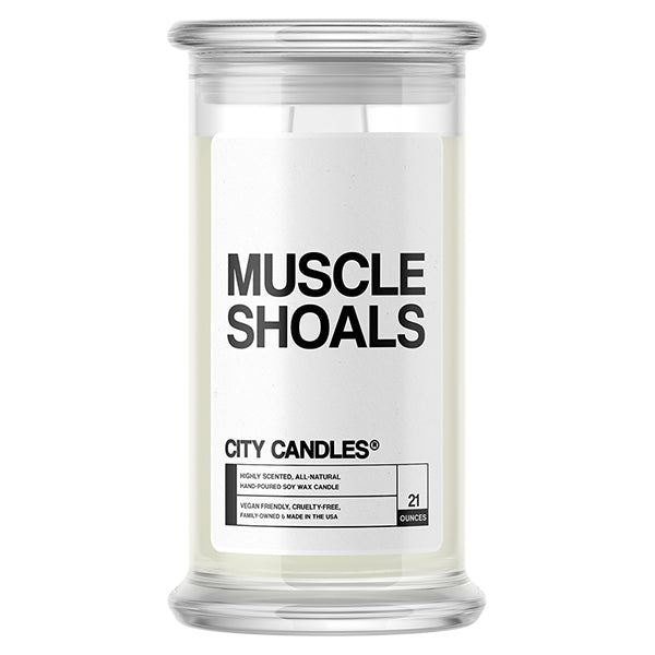 Muscle Shoals City Candle