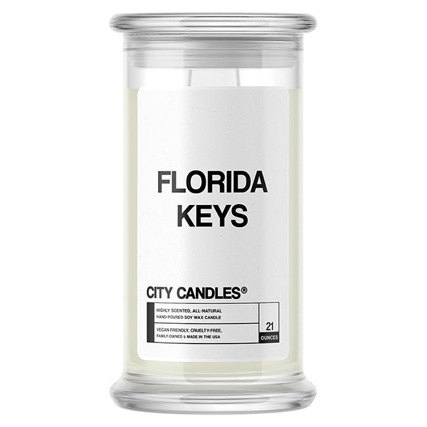 Florida Keys City Candle