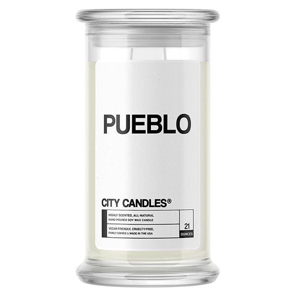 Pueblo City Candle