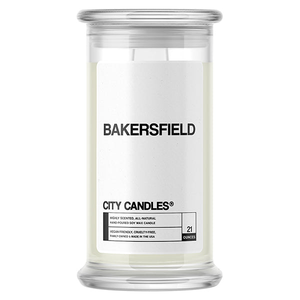 Bakersfield City Candle