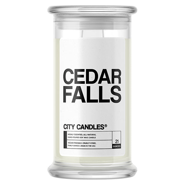 Cedar Falls City Candle