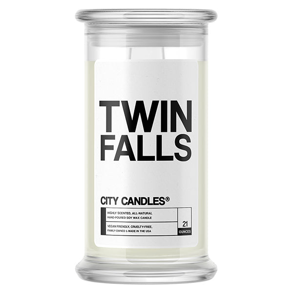 Twin Falls City Candle
