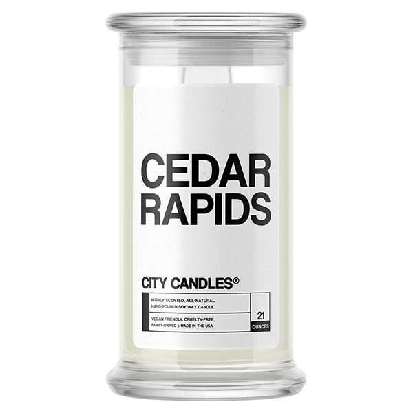 Cedar Rapids City Candle