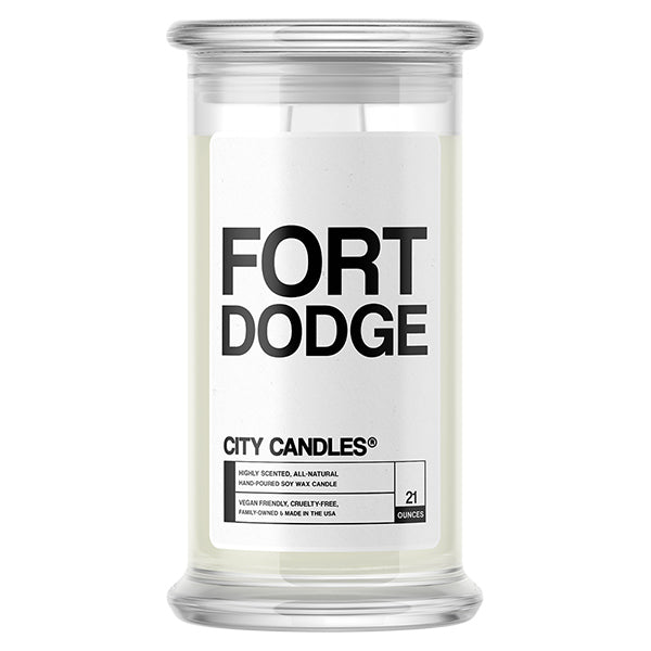 Fort Dodge City Candle