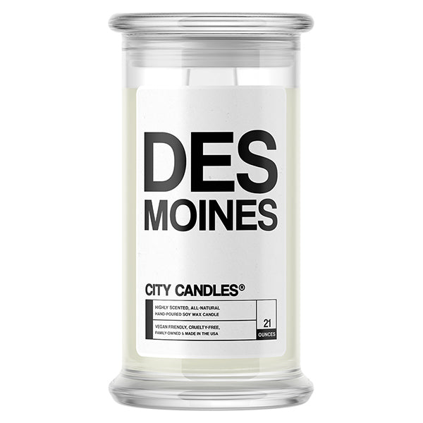 Des Moines City Candle