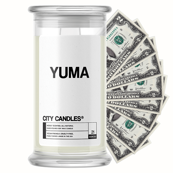 Yuma City Cash Candle