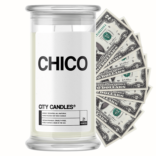 Chico City Cash Candle