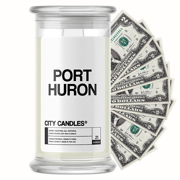 Port Huron City Cash Candle
