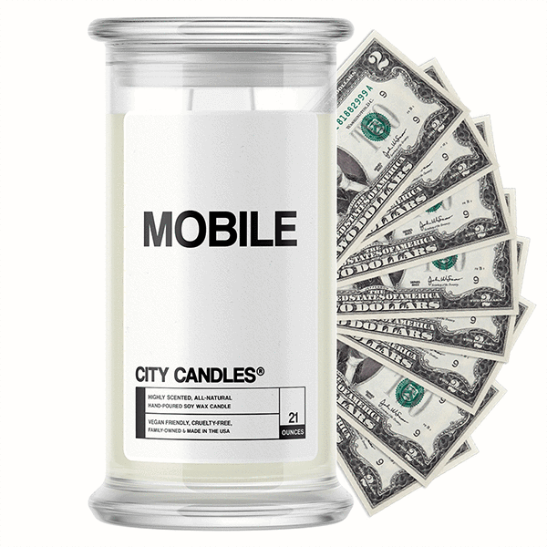 Lafayette City Cash Candle
