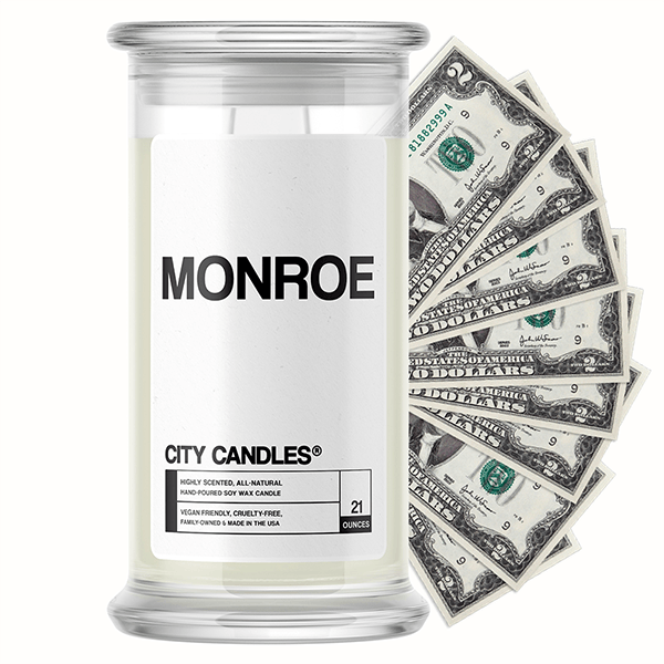 Monroe City Cash Candle