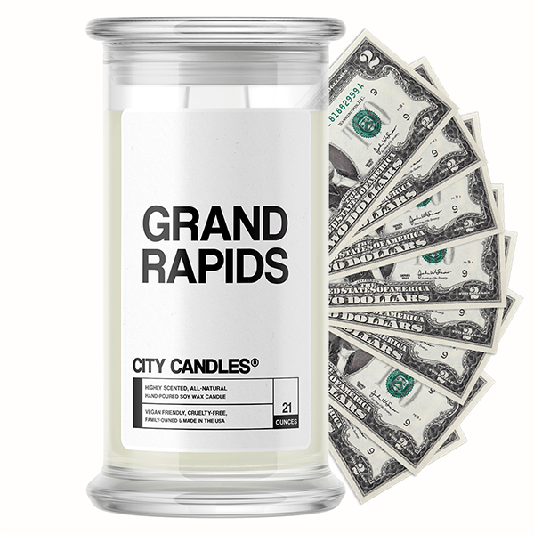 Grand Rapids City Cash Candle